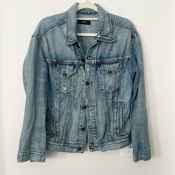ABLE The Merly Jean Jacket L - Picture 2 of 8